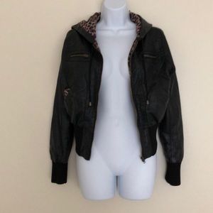 ⚡️3 for $25 Ambiance Faux leather jacket